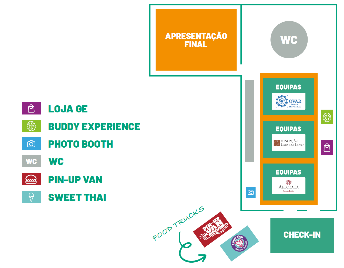 Planta do Pavilhão de Exposições